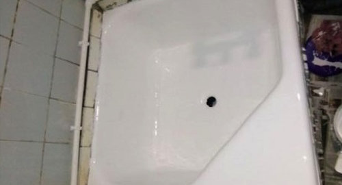 Ремонт поддона душевой кабины | Лубянка